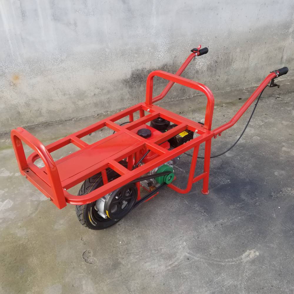 合作销售汽油手推车乡村修便道沙石运输车眉山山地农作物转运车