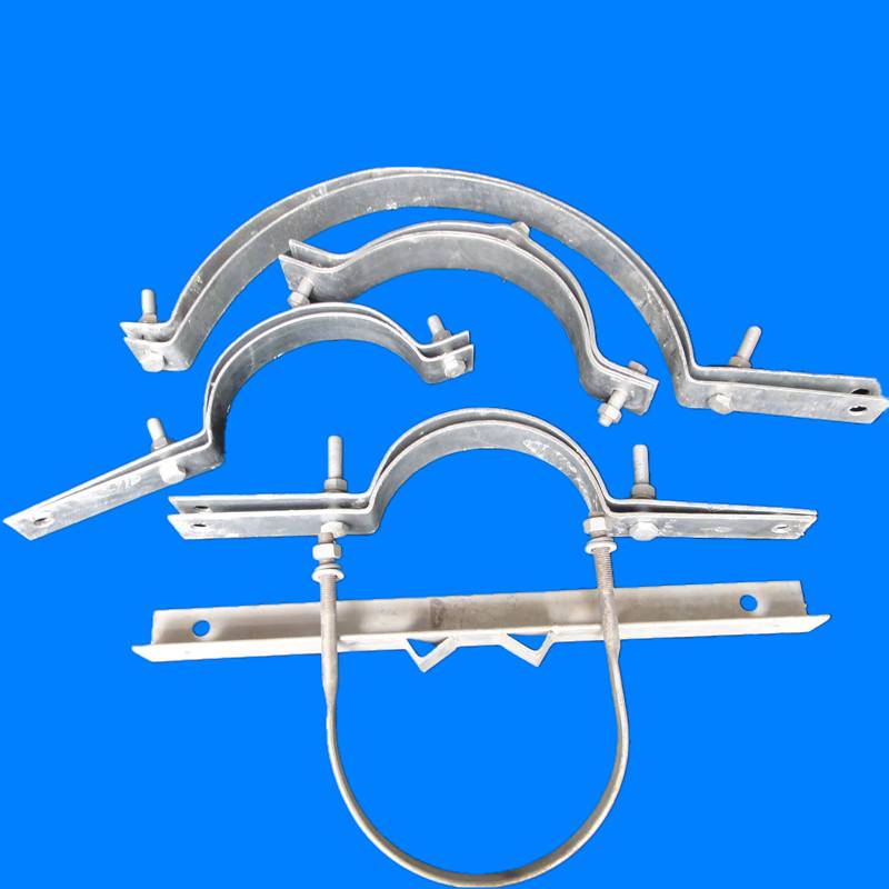 ******厂家供应 杆用抱箍 电线杆紧固件 拉线抱箍