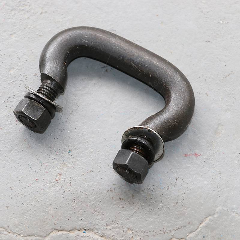 常年加工刮板机连接环水泥厂提升机链钩矿用开口牛鼻环链钩