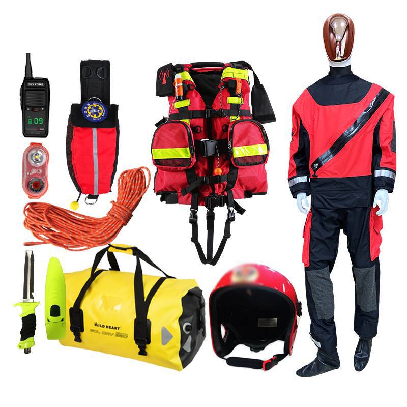 防汛抢险水上救生装备防寒保暖潜水套装水域救援个人防护装备套装