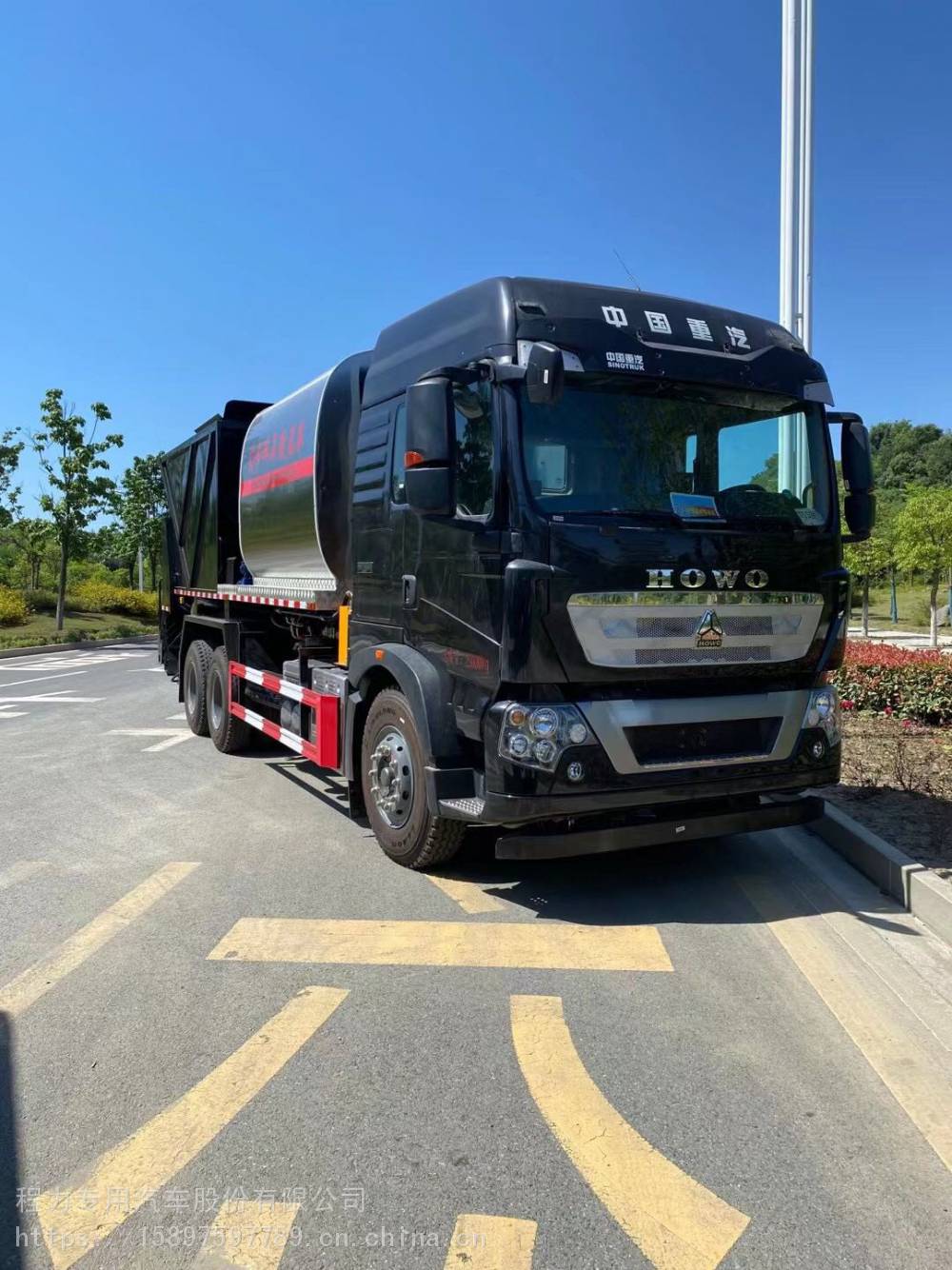 9吨改性沥青沥青洒布车同步碎石封层车厂家价格