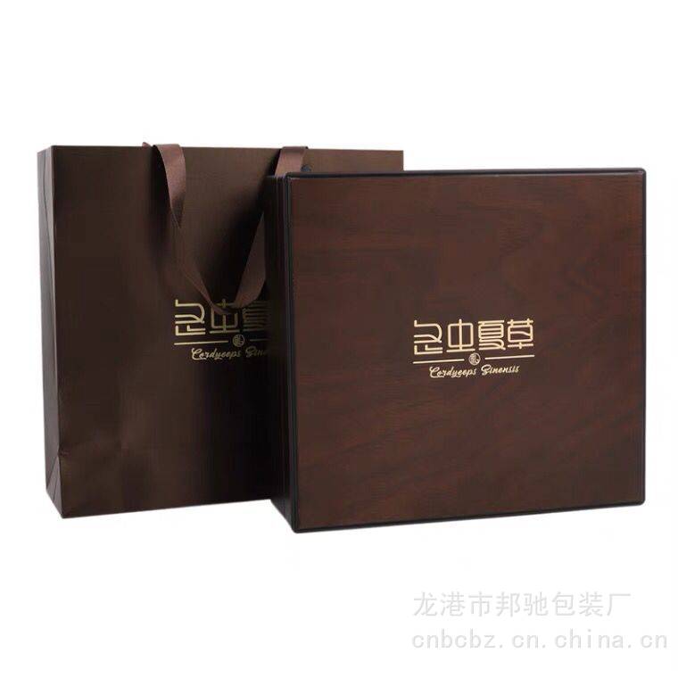福鼎白茶木盒包装礼品空盒定制那曲虫草包装盒铁皮枫斗包装盒定制