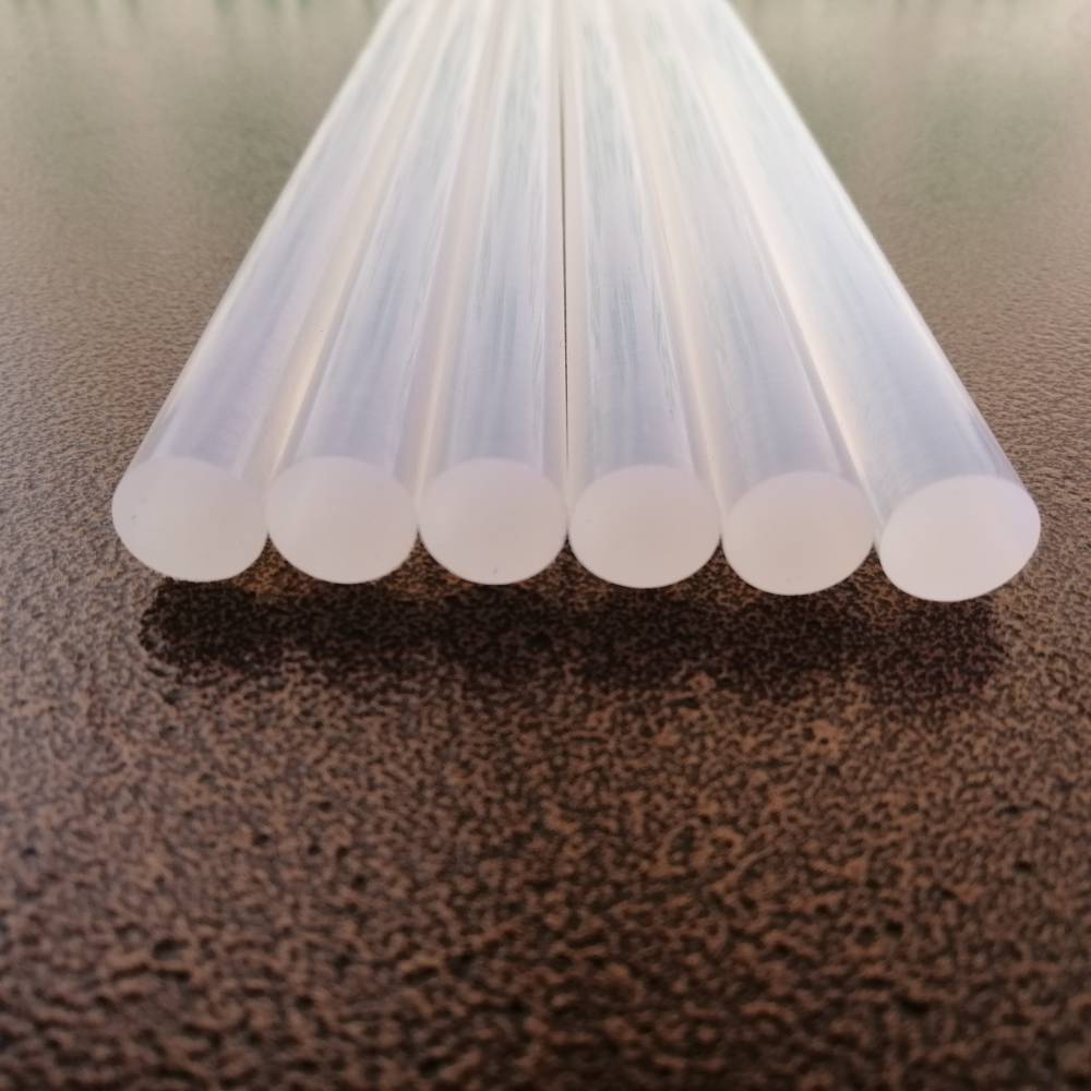 【保华新材料热熔胶棒1.1*30长白色透明高粘度胶条易打抢环保******工