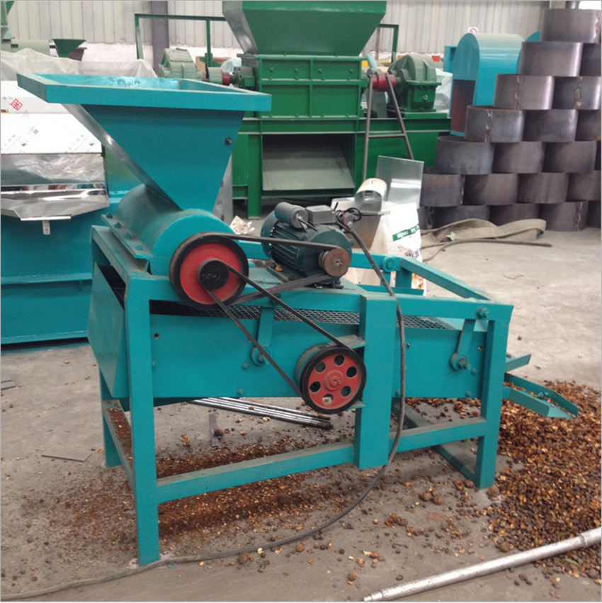 青油茶果脱壳机科锦移动式剥皮机直接去壳整仁率高