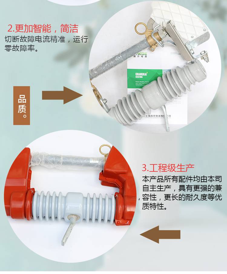 chkge高壓戶外跌落式熔斷器rw1210200跌落保險令克開關10kv