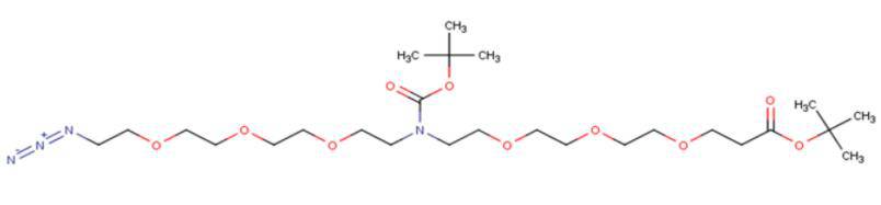 2112732-03-1，N-(Azido-PEG3)-N-Boc-PEG3-t-butyl ester