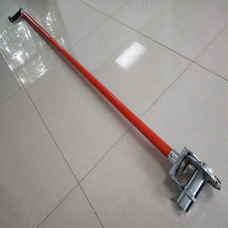 18米铝合金绕线器带电作业绝缘杆缠线器绝缘杆棘轮卷线器