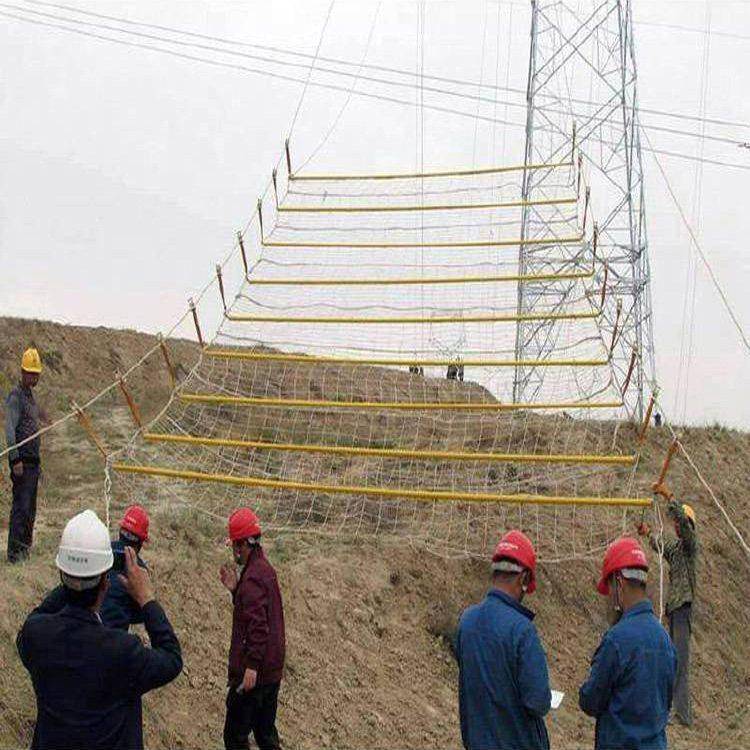 带电作业用高压线路绝缘跨越杆高空作业绝缘杆供电站桥梁跨越锁杆