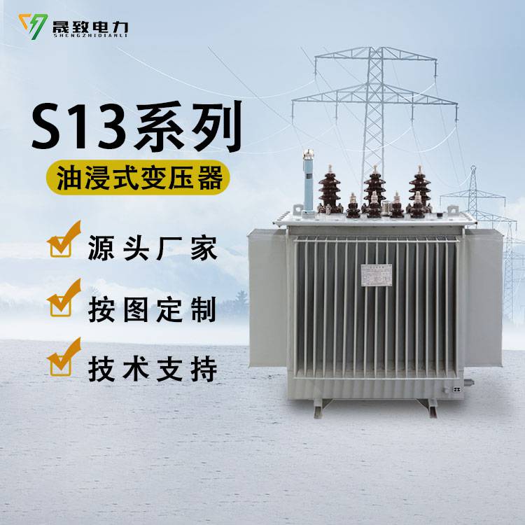 支持定制 S13油浸式变压器系列 S13-315kva油浸变压器生产厂家