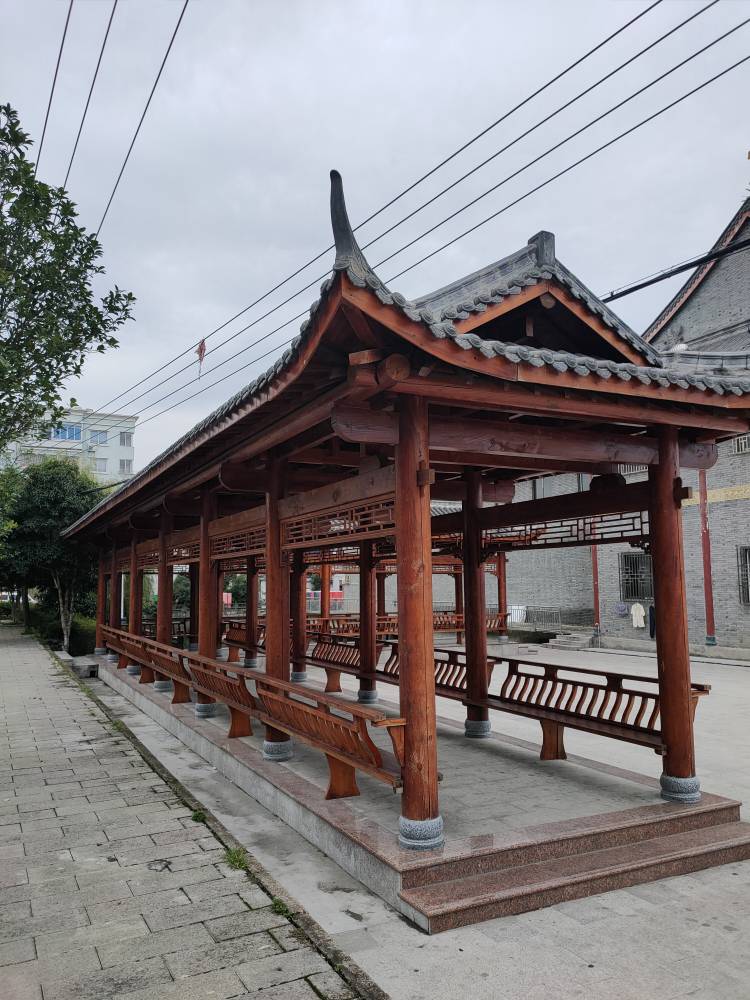 庭院凉亭别墅凉亭景观亭子四角亭批发防腐木廊架六角亭子包安装