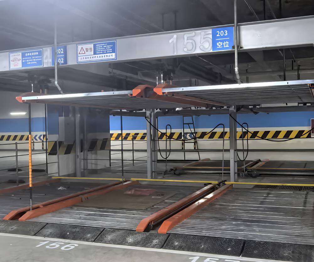 简易机械立体车库验收专用 简易立体停车位回收