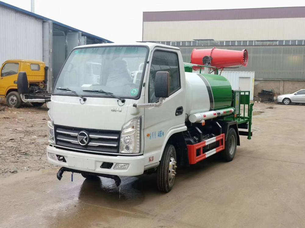 国六2吨农药喷洒车凯马蓝牌雾炮车