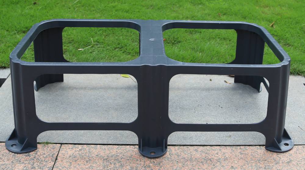 户外塑料垃圾桶30l50l分类架子垃圾桶固定架环卫固定架