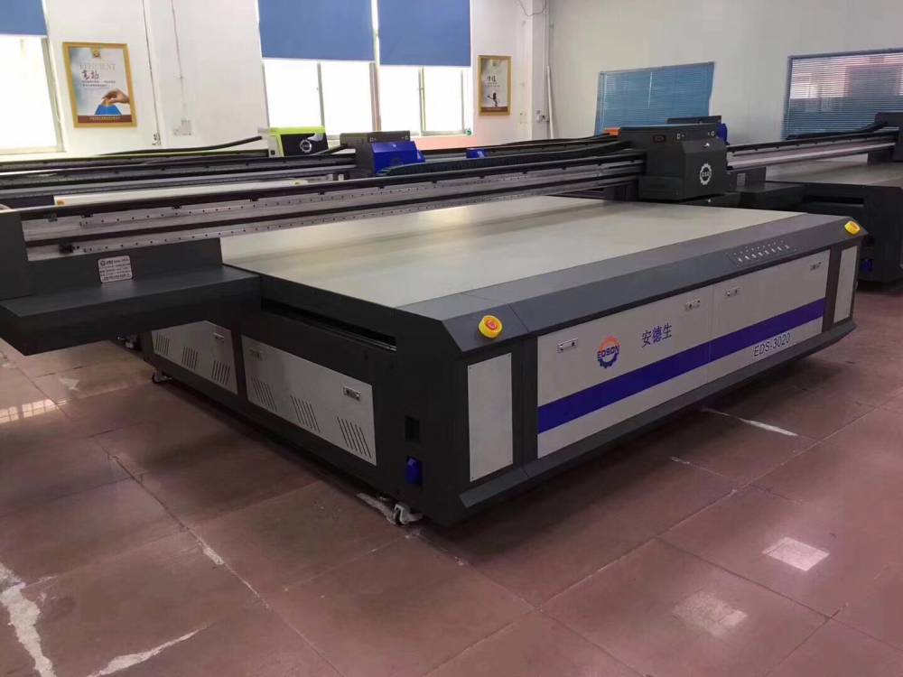 福建泉州石材uv大板平板打印机电视背景墙人造石大型5d玻璃3d板材打印