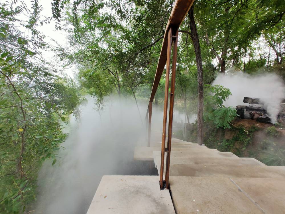 河南善瑞雾森系统景观雾化喷雾主机变频静音冷雾设备主机