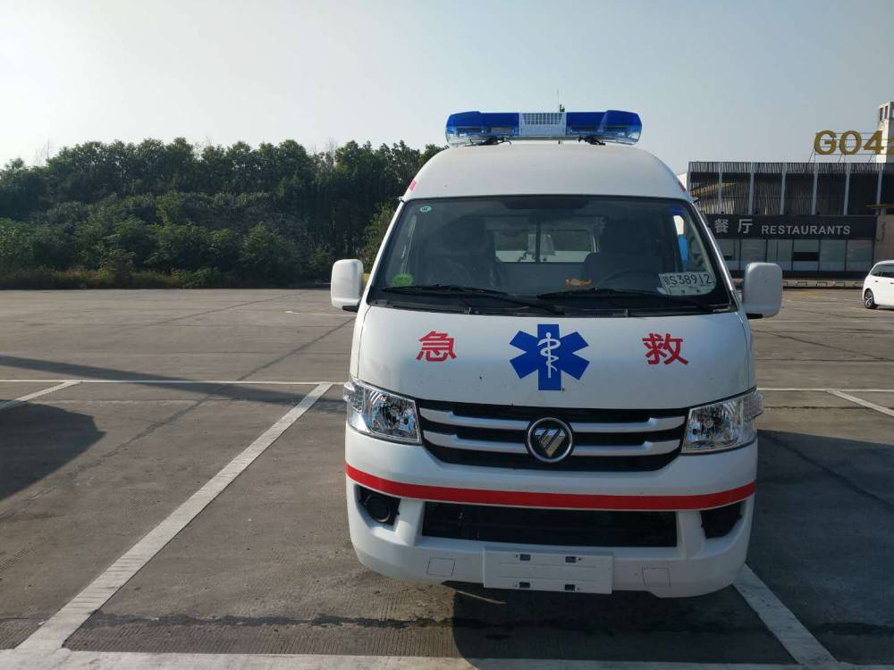 江苏常州国六福田g7急救监护型120救护车