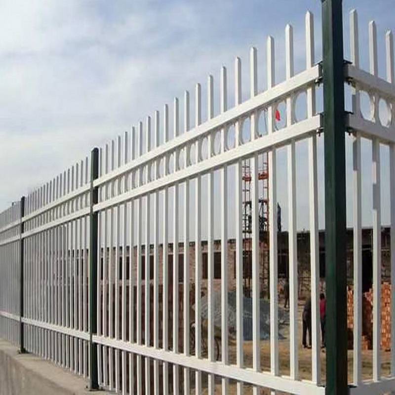 小区锌钢围墙护栏铁栏杆防锈漳州龙海防护栏杆铁艺栅栏