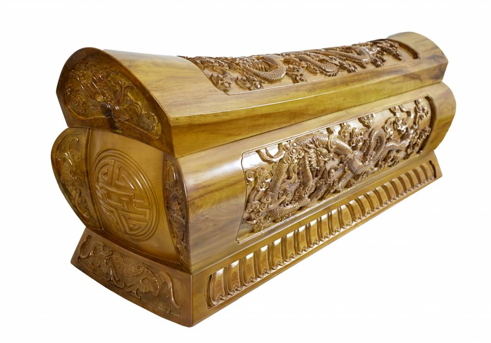 供应金丝楠木棺材棺木寿木湖南迁坟用的寿棺是哪种