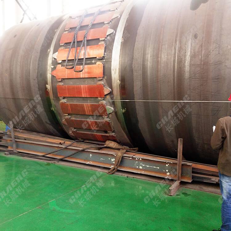 回转窑筒体加工大型筒体铸件单重五吨筒体段节铸造