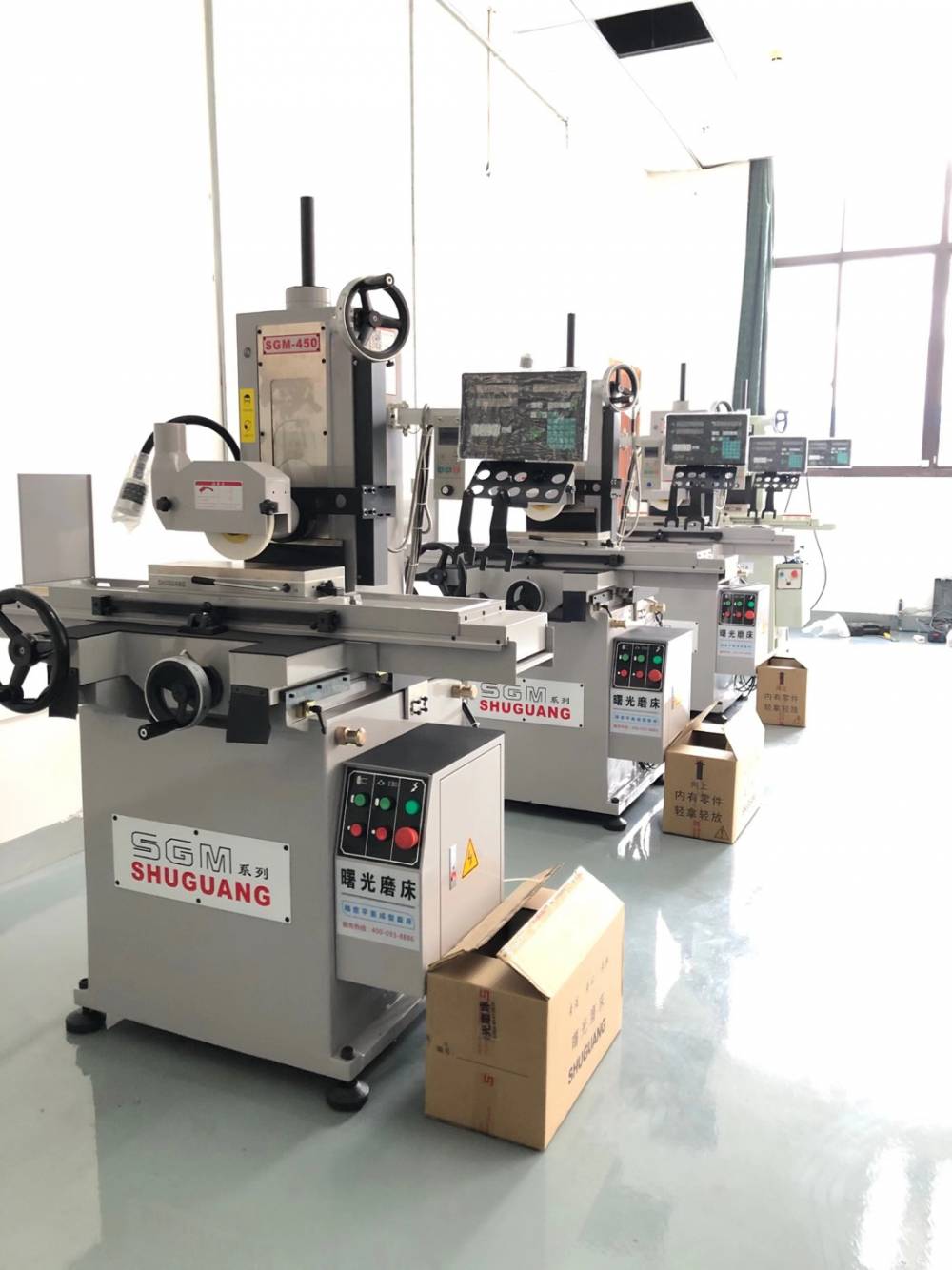 曙光磨床sgm350450三轴全自动小型数控平面磨床