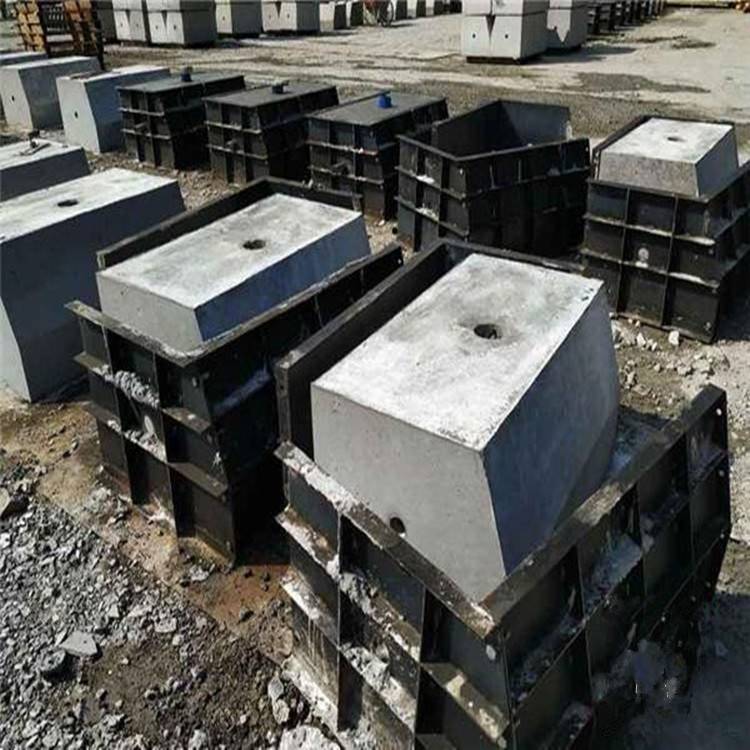 欣构混凝土预制水泥光伏墩基础模具圆形方形均可制作