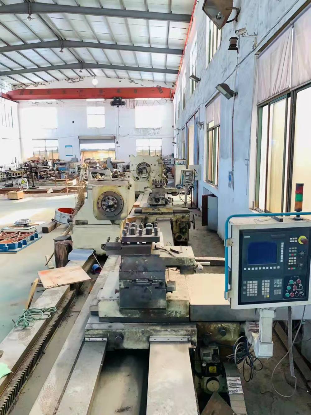 转让二手星火ck61160x16米数控卧式车床二手西门子系统数控车