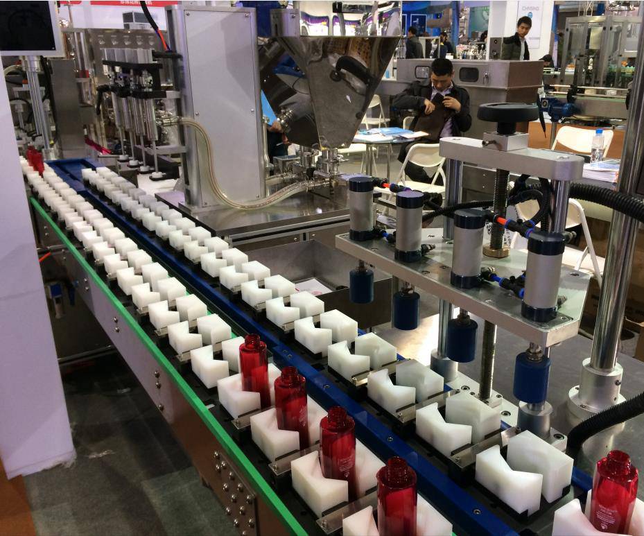 zhsr4c全自动水乳膏灌装旋盖一体机日用品化工液体灌装旋盖机药品化妆