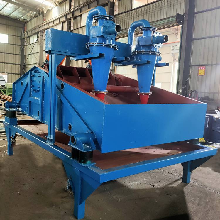 沙场洗砂筛分脱水机河沙细砂回收机聚氨酯筛网水洗砂脱水机