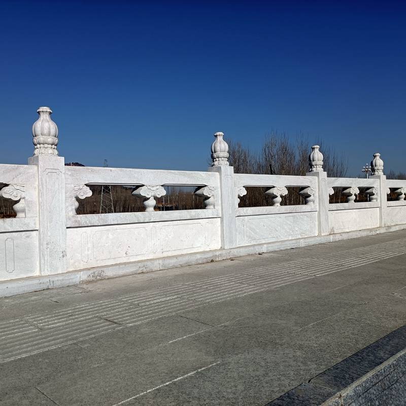 河道石栏杆设计样式河边石栏杆图片