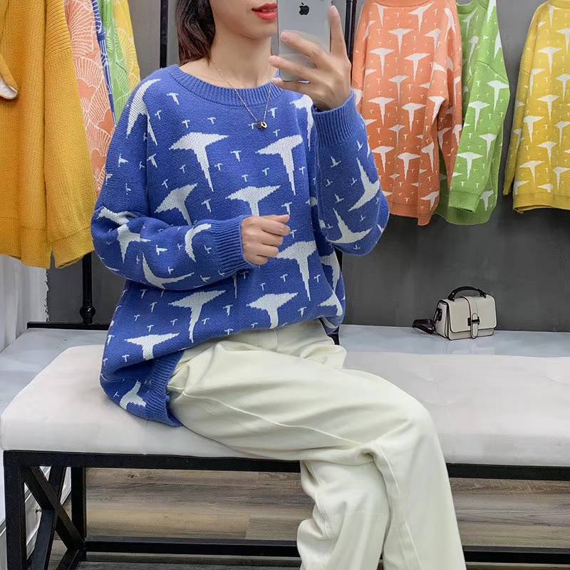 青海黄南便宜尾货出口外单女毛衣批发 地摊衣服批发厂家2至7元杂款毛衣