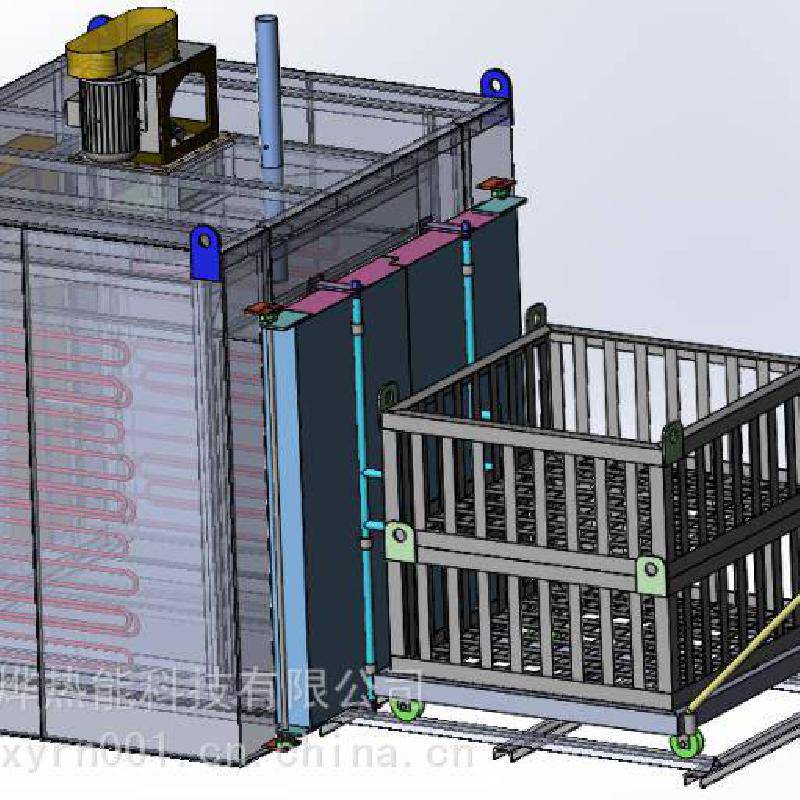 铝合金箱式时效炉铝加硬炉67系铝制品热处理炉去应力加热炉
