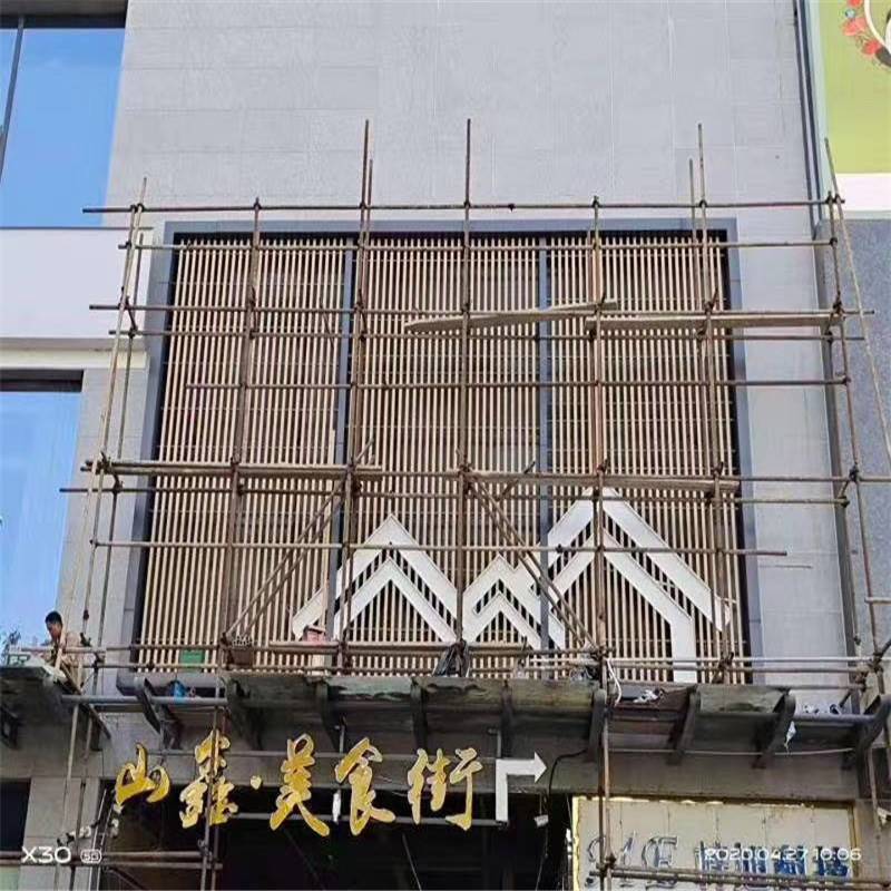涂层丰富经久实用耐温佳房屋建筑型材铝方通