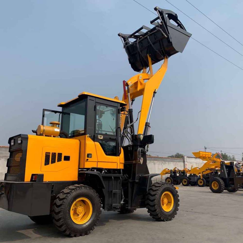 柴油装载机树木抓木机建筑工地铲车