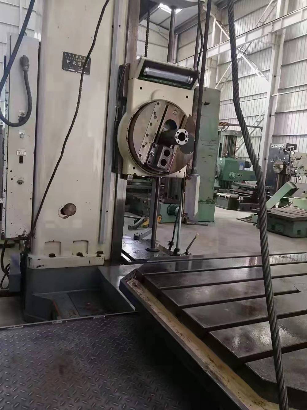 处理二手交大昆机tx6113a2卧式镗床二手铣镗床2007年