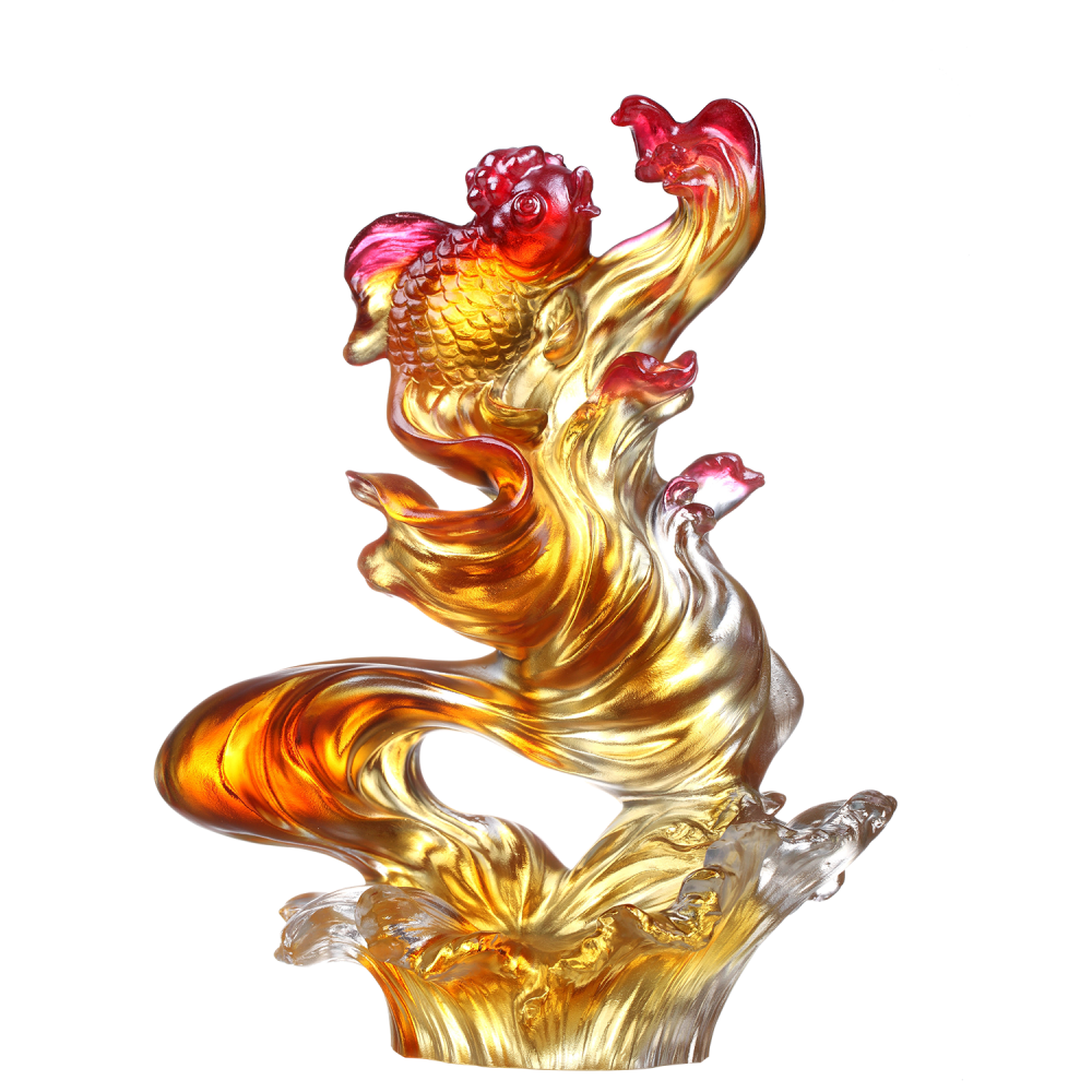 北京琉璃工艺品礼品定制琉璃商务礼品公司企业上市纪念品琉璃吉祥寓意