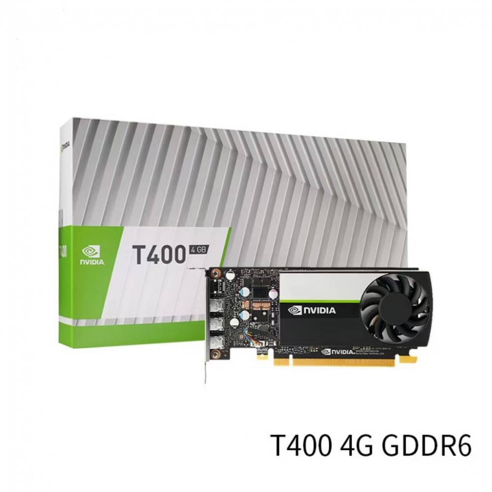 英伟达NVIDIA T400 4G GDDR6 CUDA核心384 图灵架构 支持5K/多屏