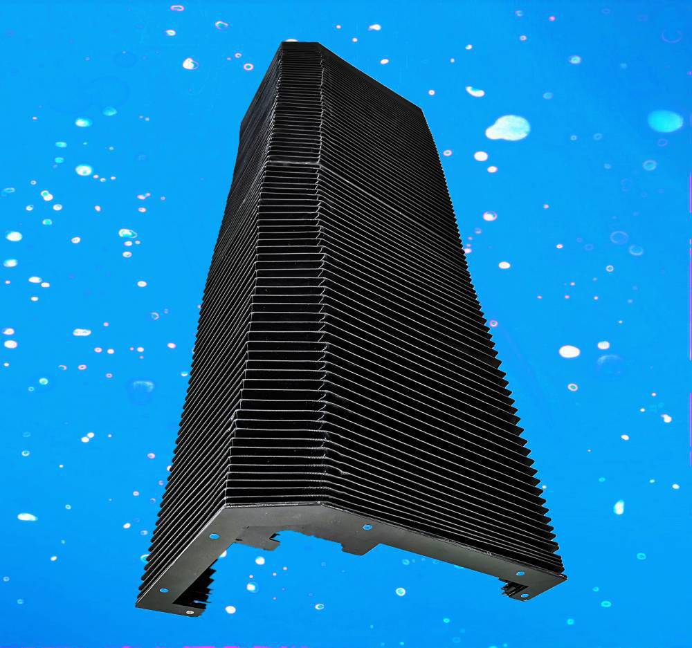 激光切割机用y轴防尘罩4020风琴防护罩横梁防尘折布防护帘