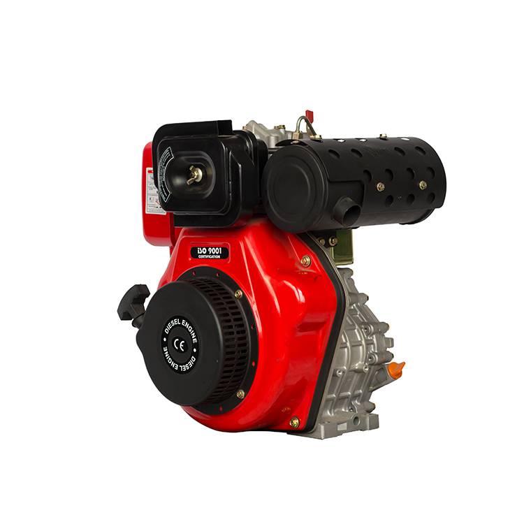 单缸柴油机厂家斗罗机电186fa柴油机风冷小型四冲程农业机械用柴油机