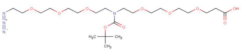 2112731-52-7，N-(Azido-PEG3)-N-Boc-PEG3-acid