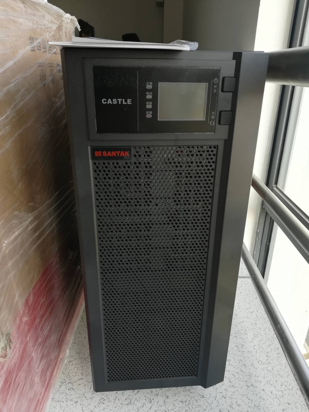 山特c6ks长效机负载4800w192v配16节蓄电池