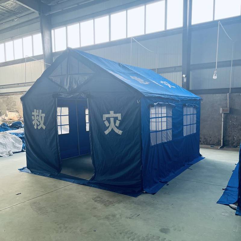 户外民政指挥隔离帐篷防汛救灾抢险用蓝色帐篷34m防洪抗灾帐篷雷力
