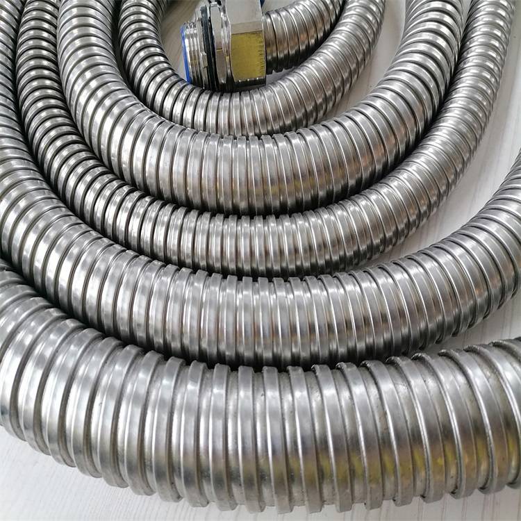 不锈钢穿线金属软管波纹管电缆保护软管Φ20单扣双扣任选