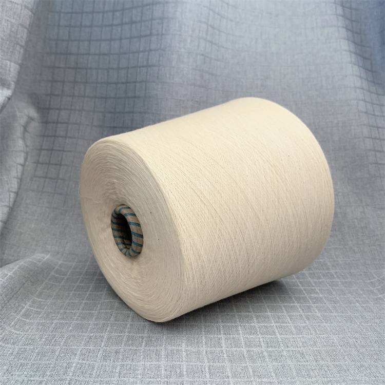 纯棉包芯纱42支fdy50d烂花布用纱