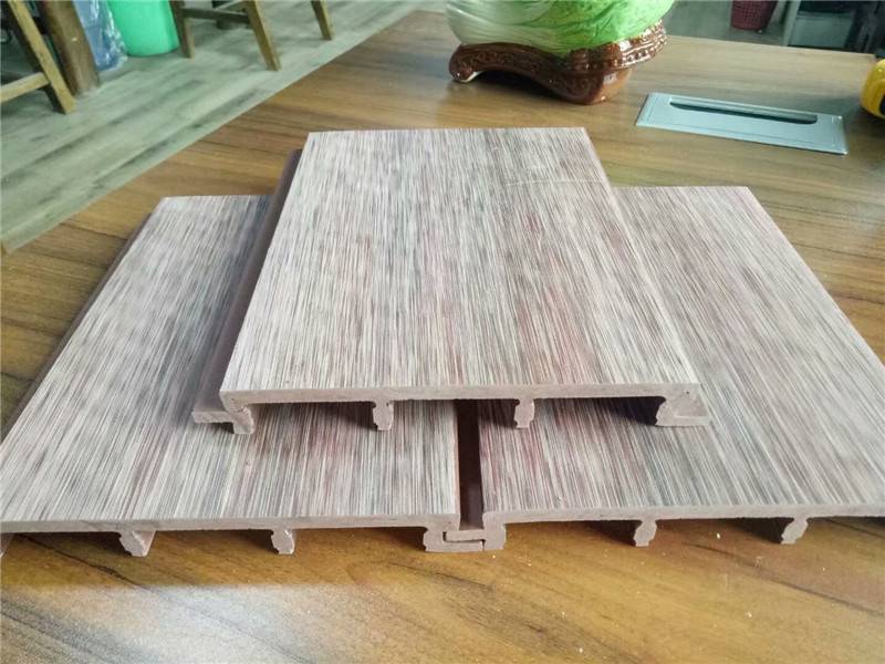 临沂塑木墙板户外木塑墙板室外护墙板防腐装饰板工程墙板