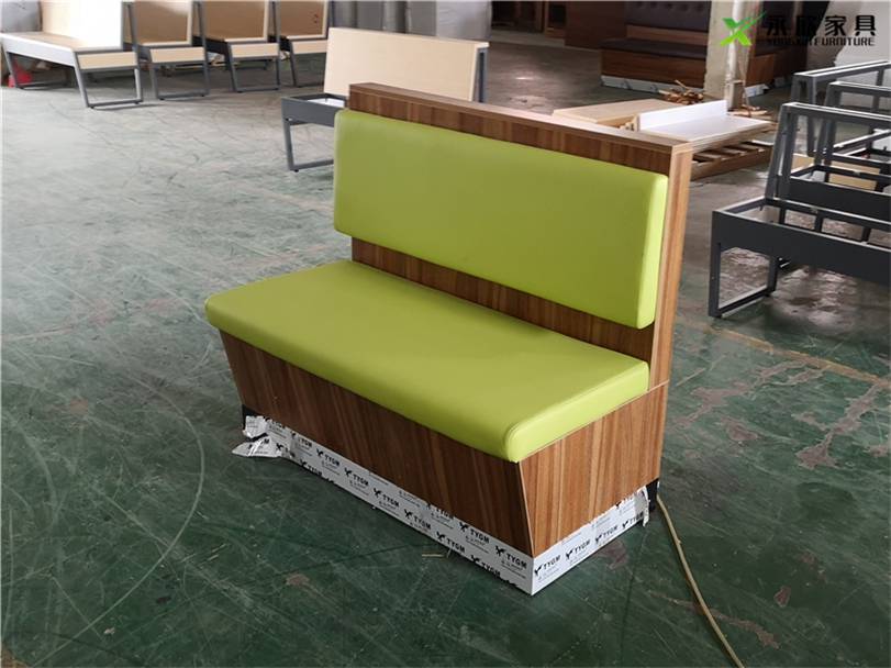 古典双面卡座沙发-川味麻辣火锅店卡座沙发