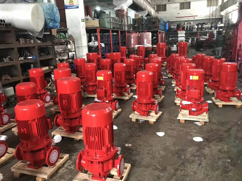 电动机消防泵 XBD5.2/15G-L 15KW CCCF认证 不锈钢 山东滨州众度泵业