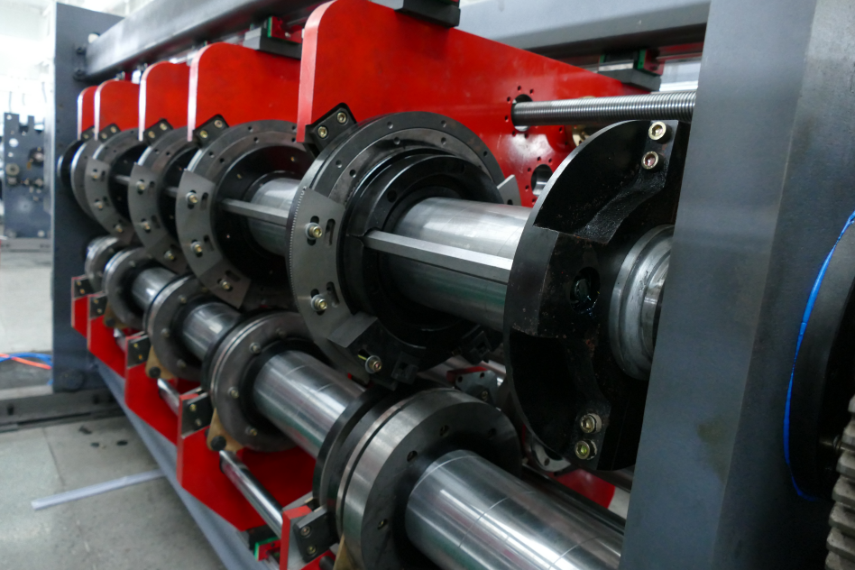 华宇全自动纸箱印刷机开槽机模切机粘箱机打包机成套设备一体机