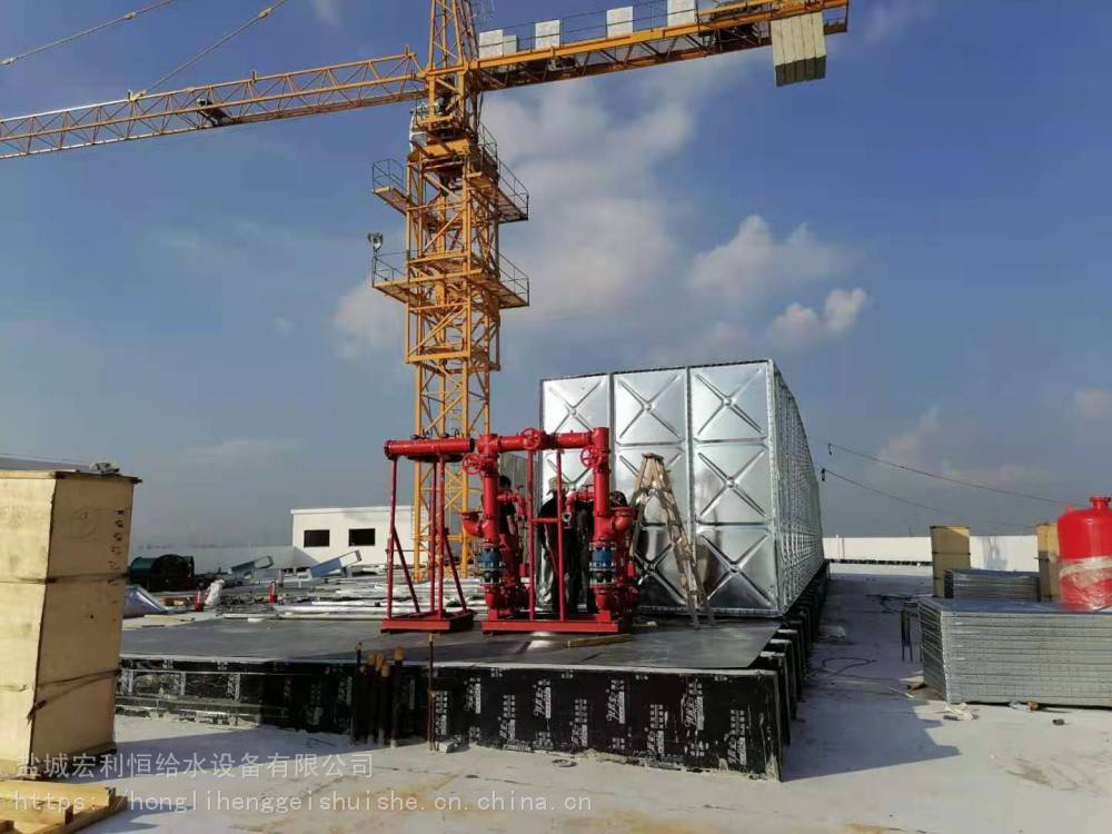 无锡滨湖 地埋式恒压供水 箱泵一体化泵站设备 认证齐全