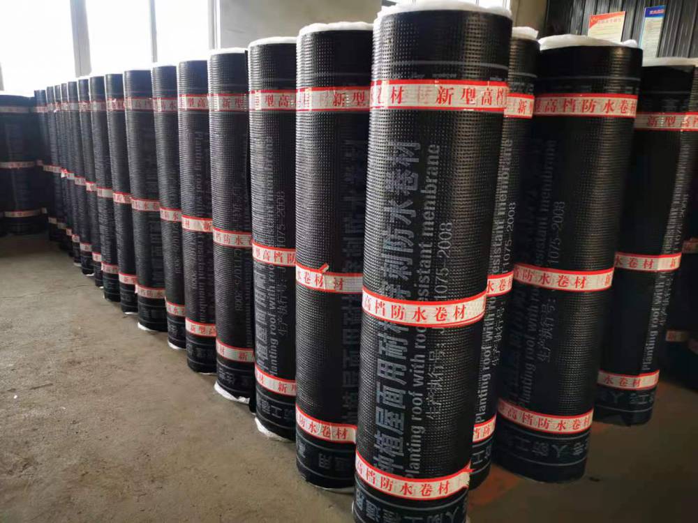 sbs改性沥青防水卷材屋面车库防水材料图片
