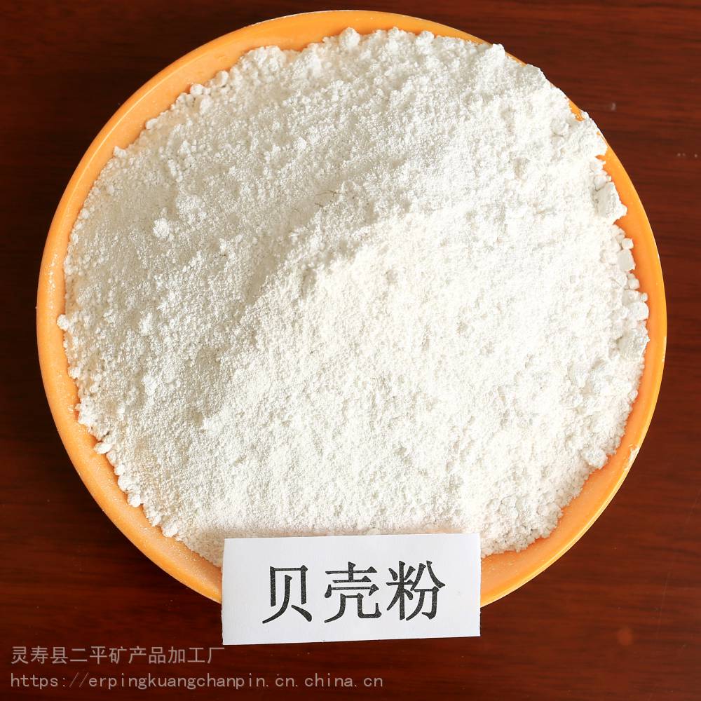 贝壳粉艺术涂料化妆品用煅烧贝壳粉